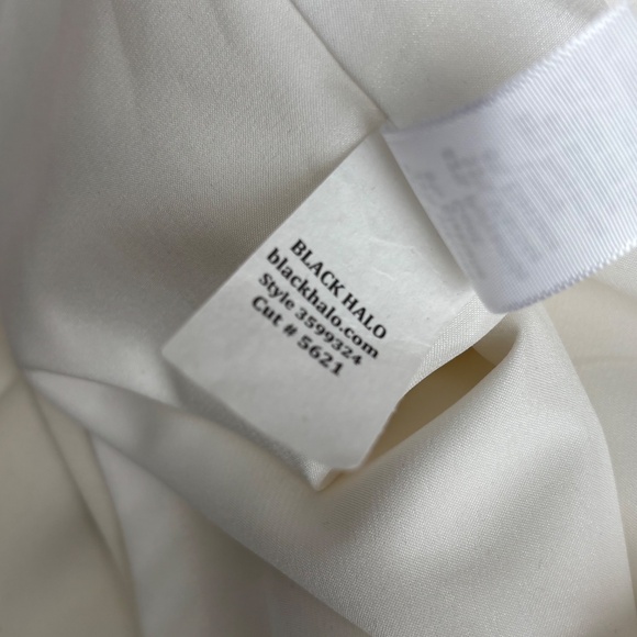 BLACK HALO Parks Colorblock Sleeveless Sheath Dress in Navy Porcelain NEW - Picture 12 of 16